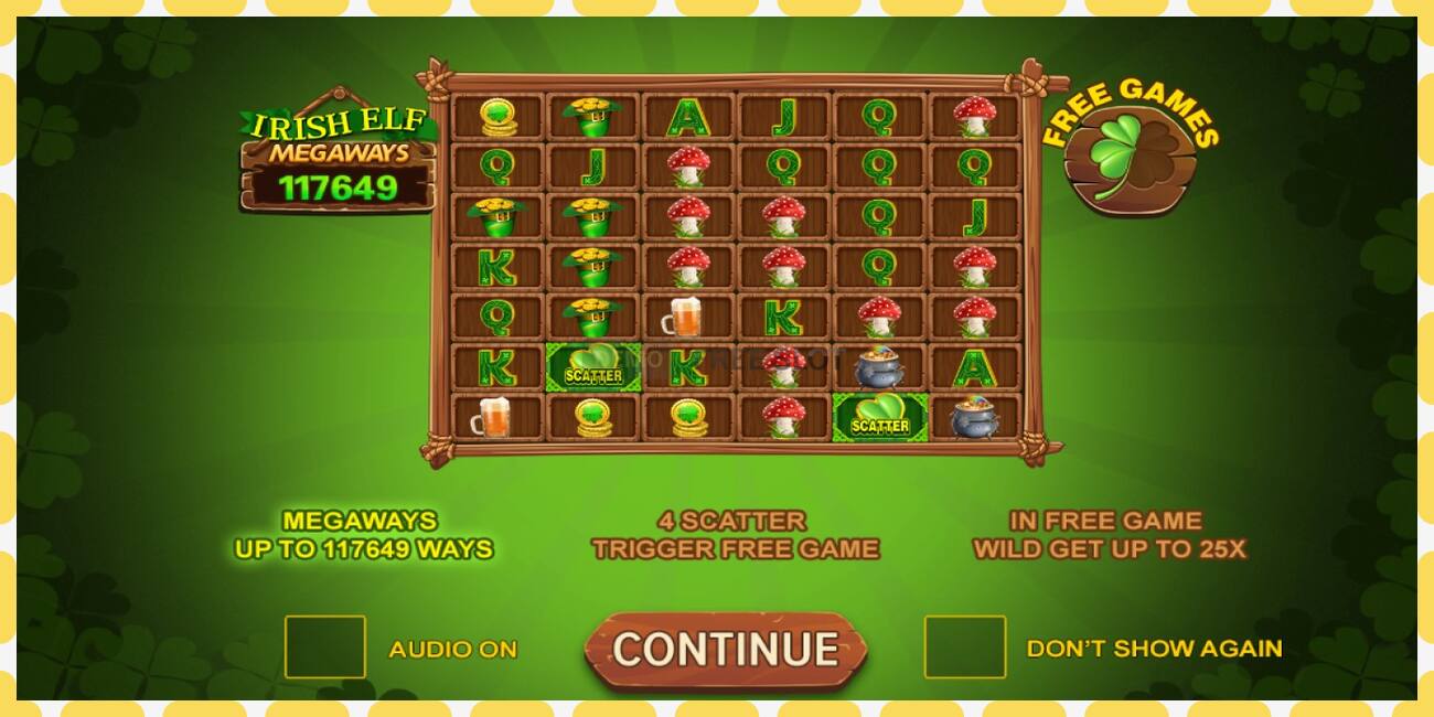 Demo slot Irish Elf Megaways free and without registration, picture - 1