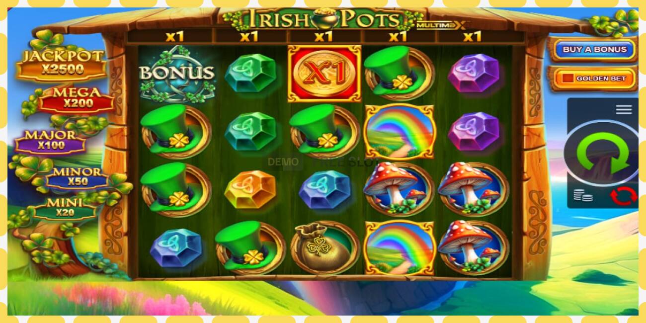 Υποδοχή επίδειξης Irish Pots MultiMax δωρεάν και χωρίς εγγραφή, εικόνα - 1