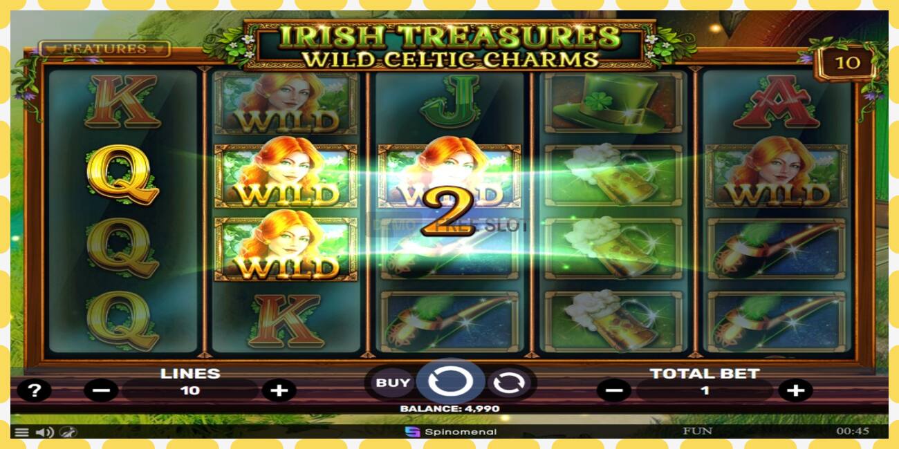 Demo slot Irish Treasures - Wild Celtic Charms නොමිලේ සහ ලියාපදිංචියකින් තොරව, පින්තූරය - 1