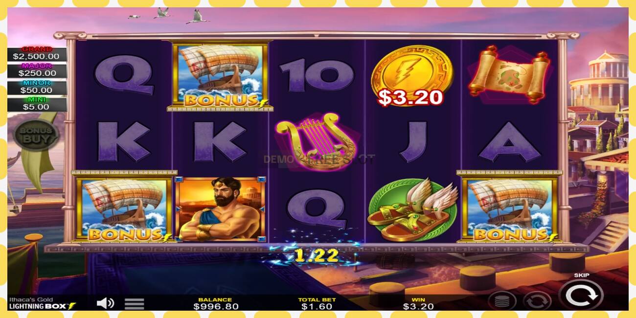 Demo slot Ithacas Gold free and without registration, picture - 1