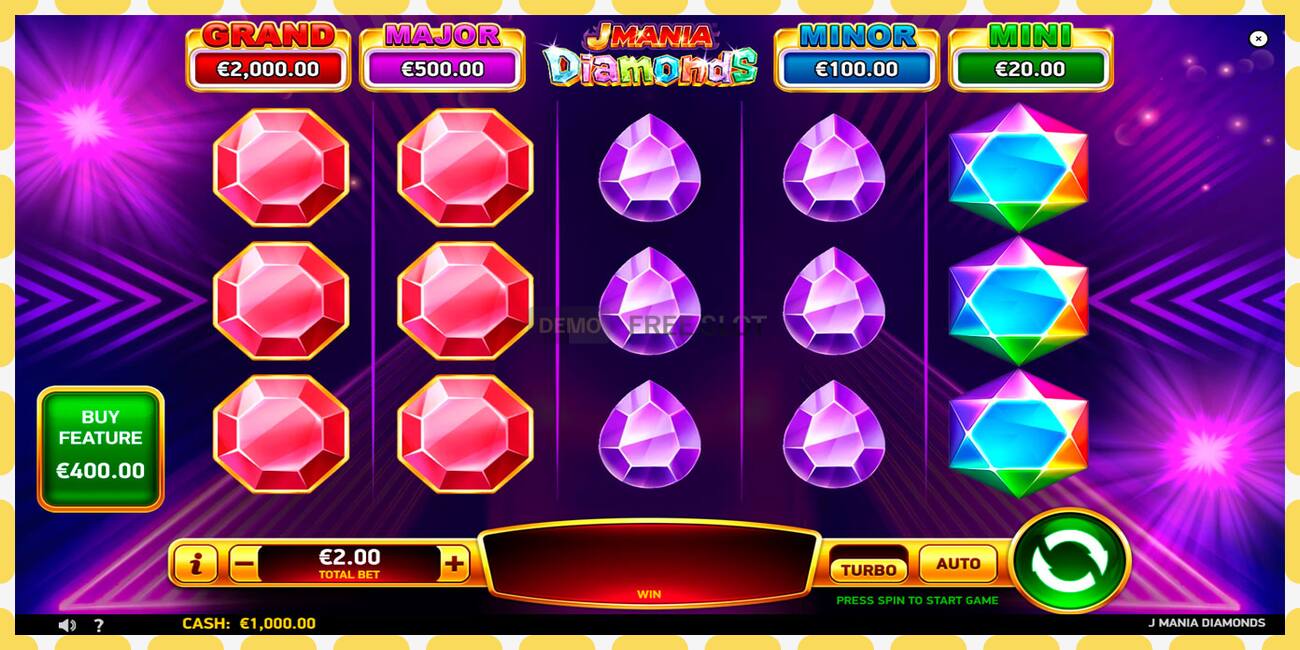 Demo slot J Mania Diamonds free and without registration, picture - 1