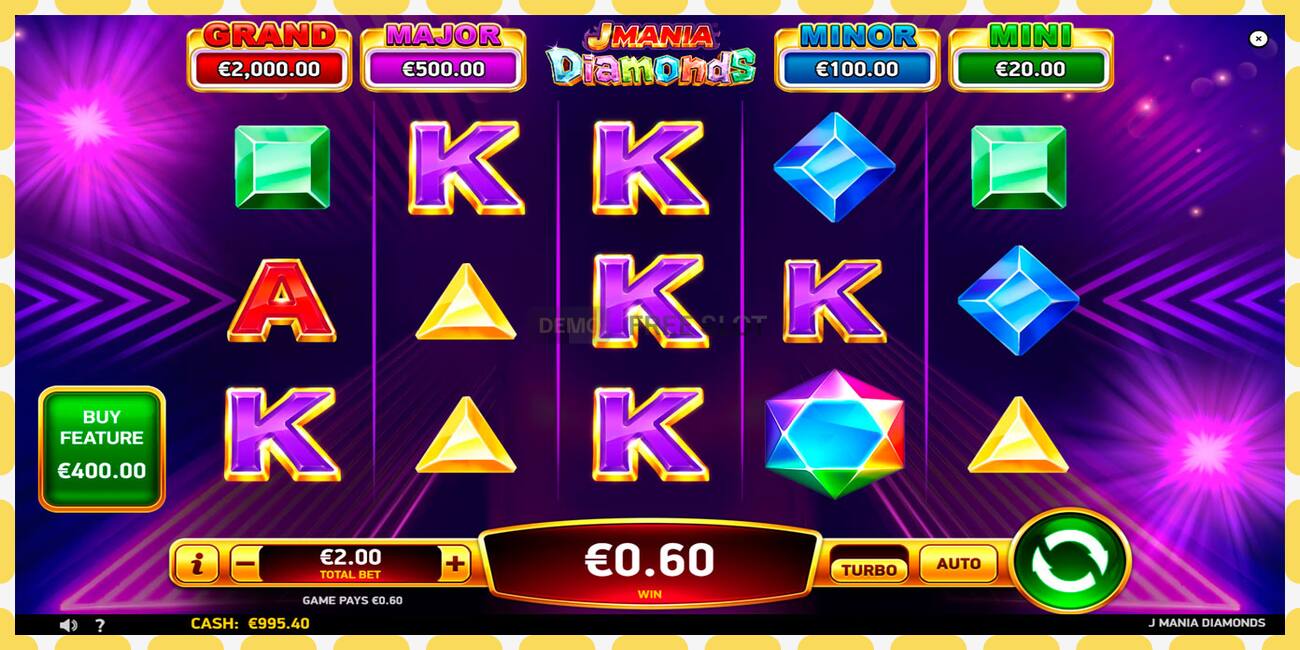 Demo slot J Mania Diamonds free and without registration, picture - 1