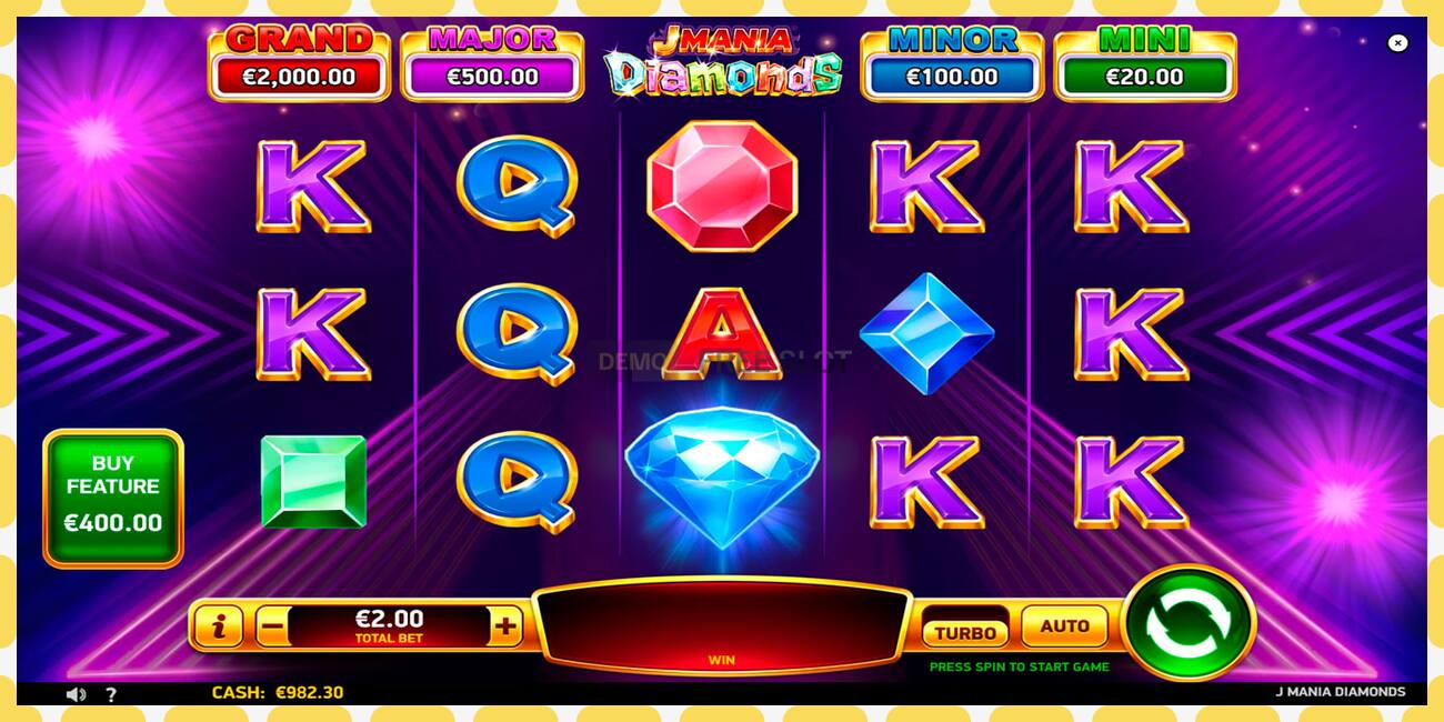 Demo slot J Mania Diamonds free and without registration, picture - 1