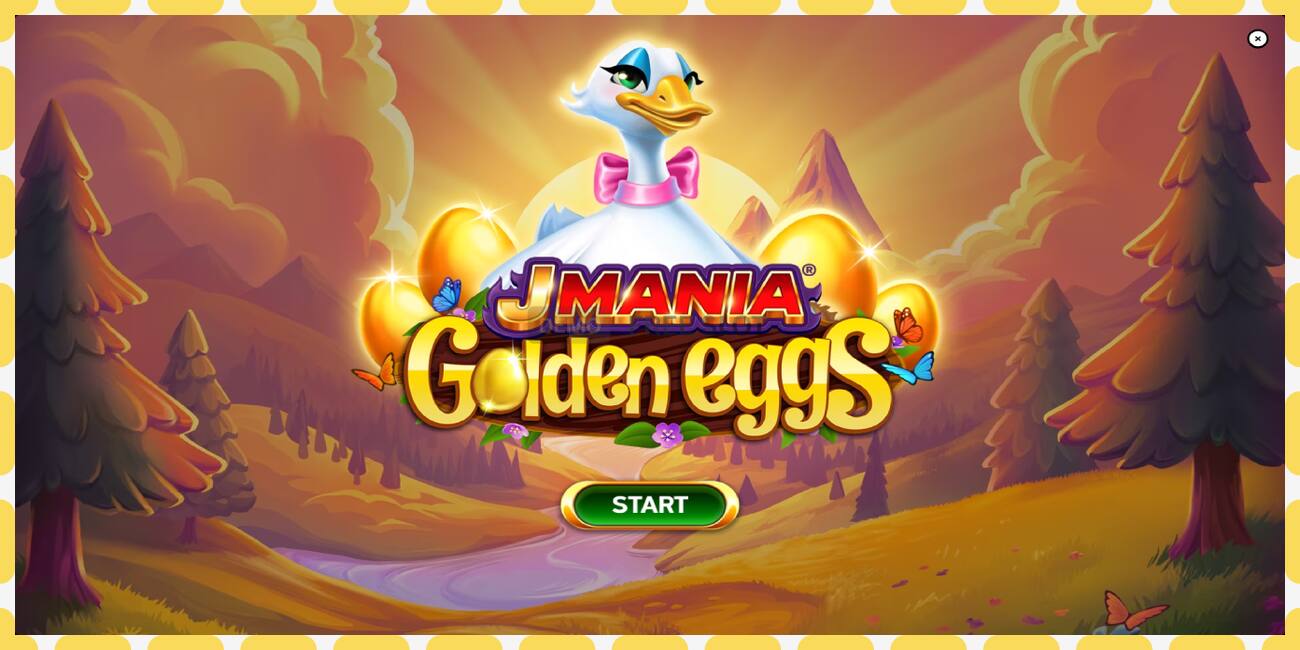 ຊ່ອງຕົວຢ່າງ J Mania Golden Eggs ບໍ່ເສຍຄ່າແລະບໍ່ມີການລົງທະບຽນ, ຮູບ - 1