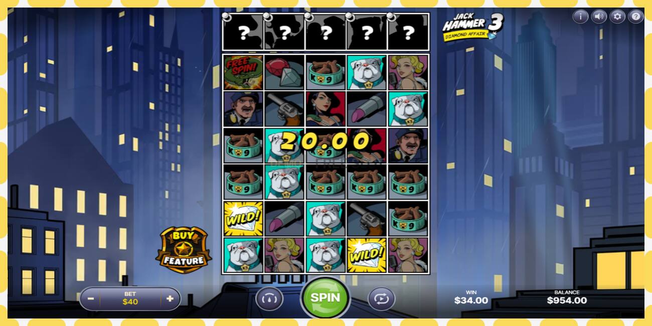 Demo-slot Jack Hammer 3 gratis en zonder registratie, afbeelding - 1