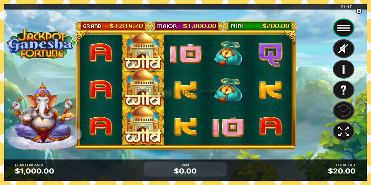 Demo slot Jackpot Ganesha Fortune free and without registration, picture - 1