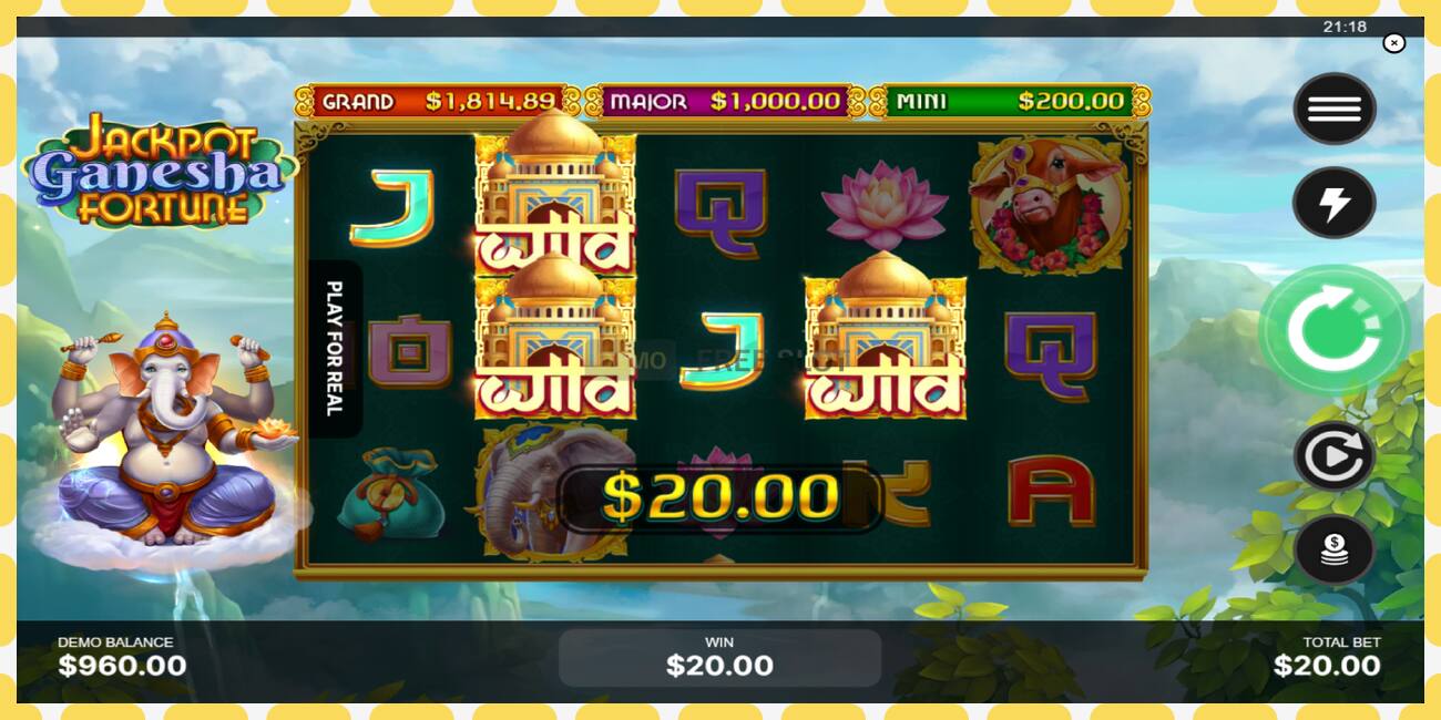 Demo slot Jackpot Ganesha Fortune free and without registration, picture - 1