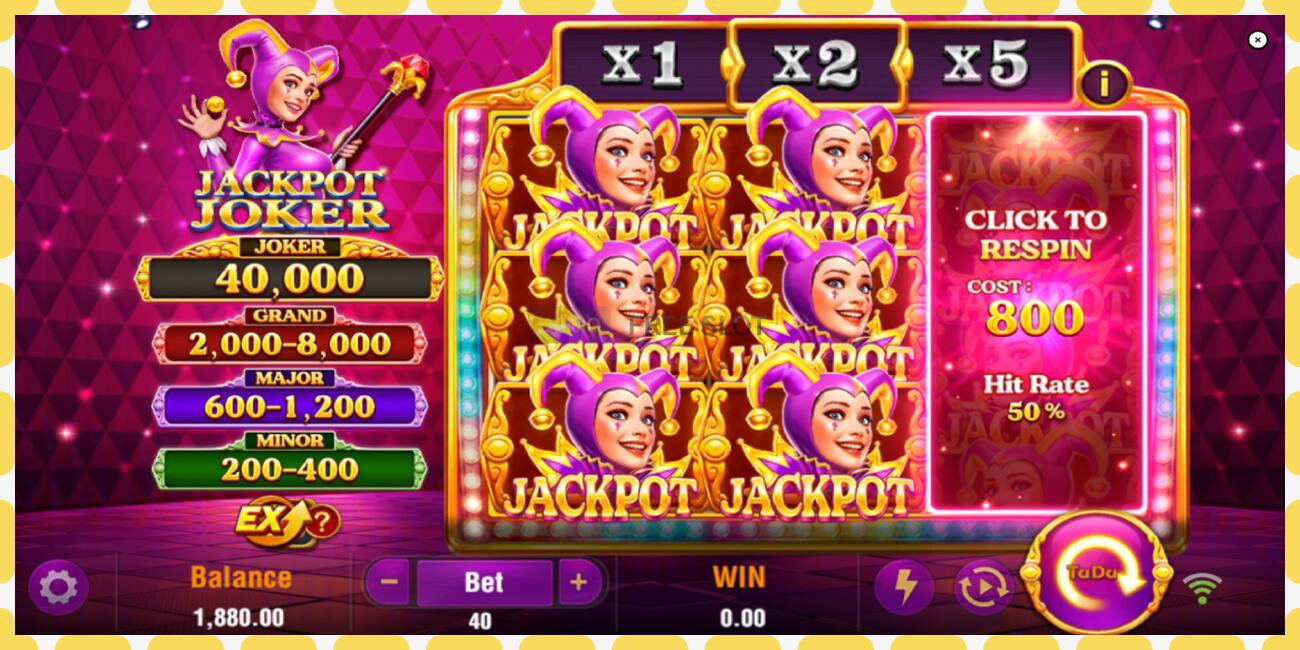 Demo slot Jackpot Joker gratis och utan registrering, bild - 1