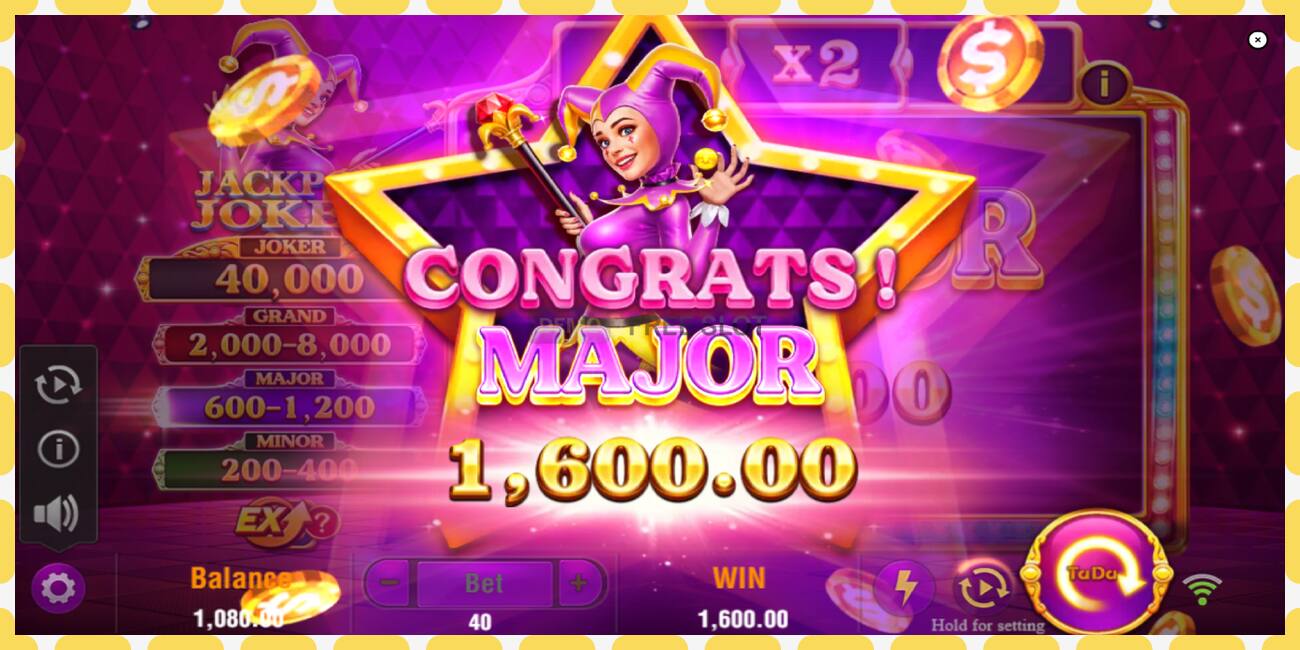 Slot dimostrativo Jackpot Joker gratuito e senza registrazione, immagine - 1