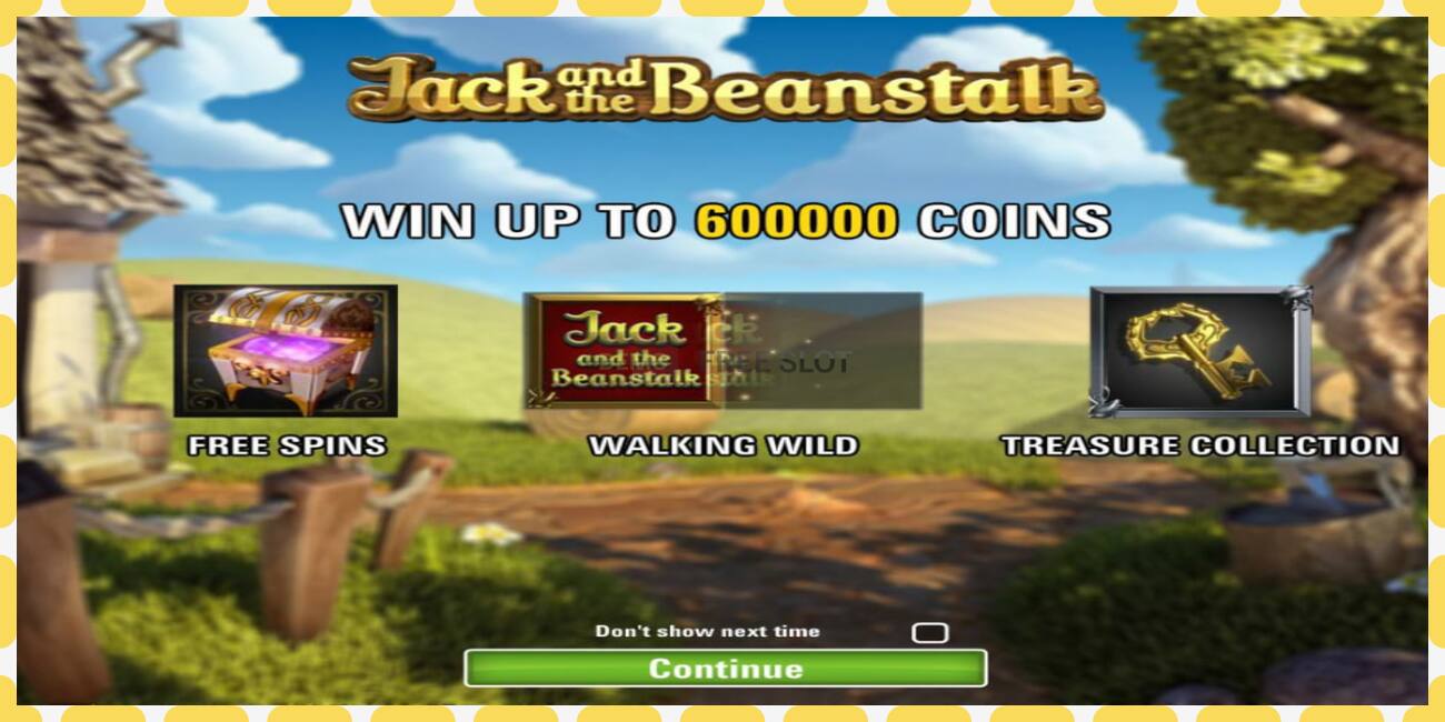 Demo slot Jack’s Beanstalk free and without registration, picture - 1