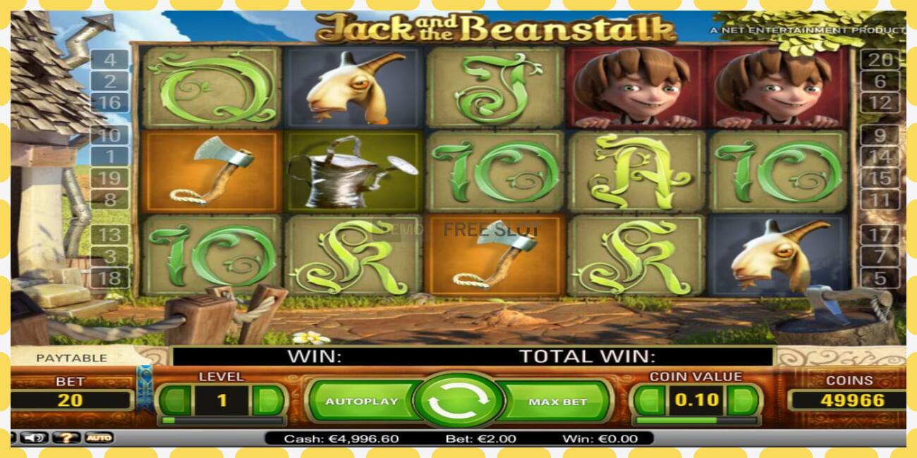 Demo slot Jack’s Beanstalk free and without registration, picture - 1