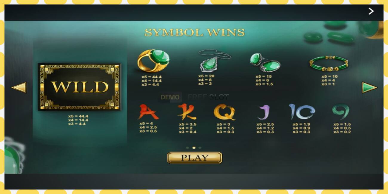 Demo slot Jade Charms free and without registration, picture - 1