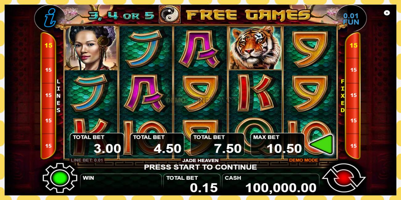 Demo slot Jade Heaven free and without registration, picture - 1