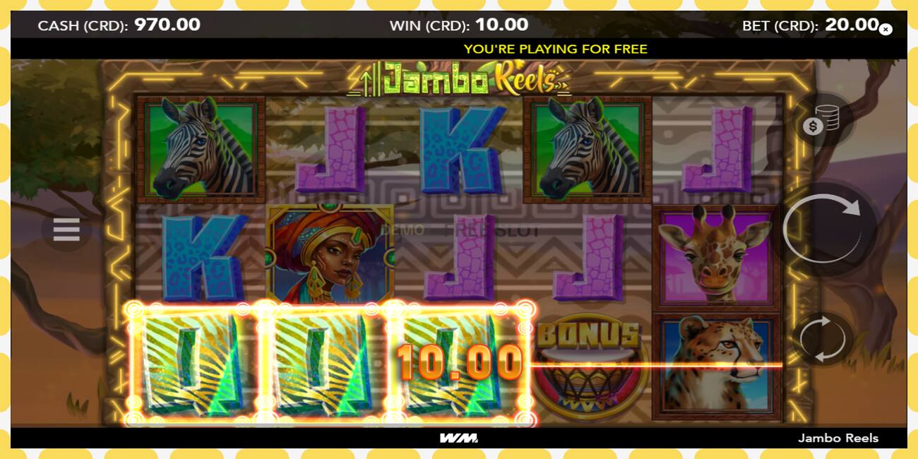 Demo slot Jambo Reels free and without registration, picture - 1