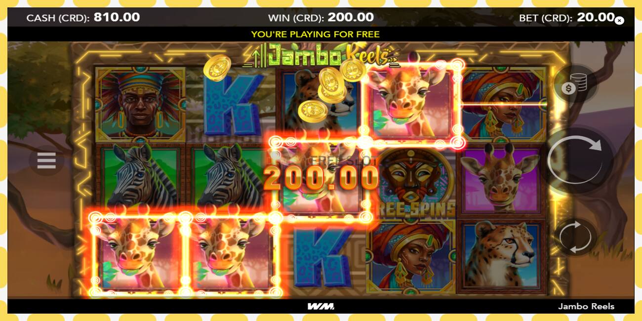 Demo slot Jambo Reels free and without registration, picture - 1