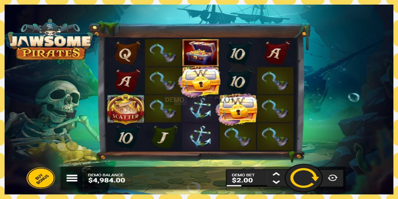 Demo slot Jawsome Pirates free and without registration, picture - 1