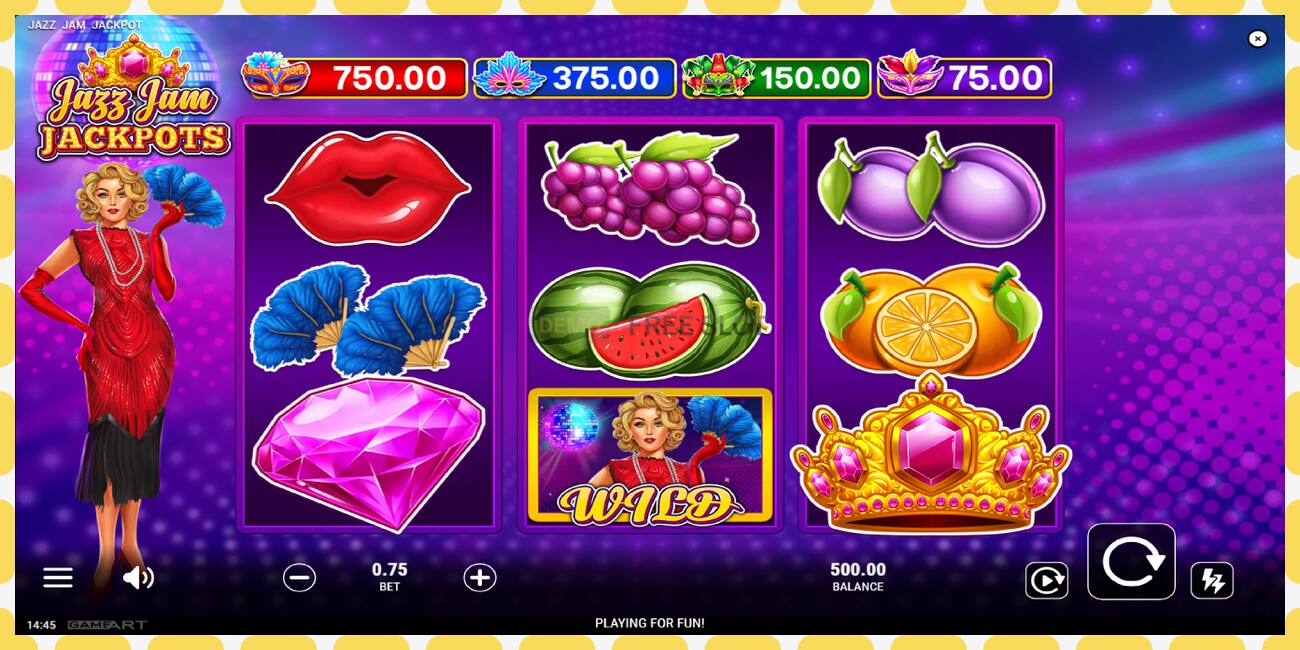 Demo yuvası Jazz Jam Jackpots ücretsiz ve kayıt olmadan, resim - 1