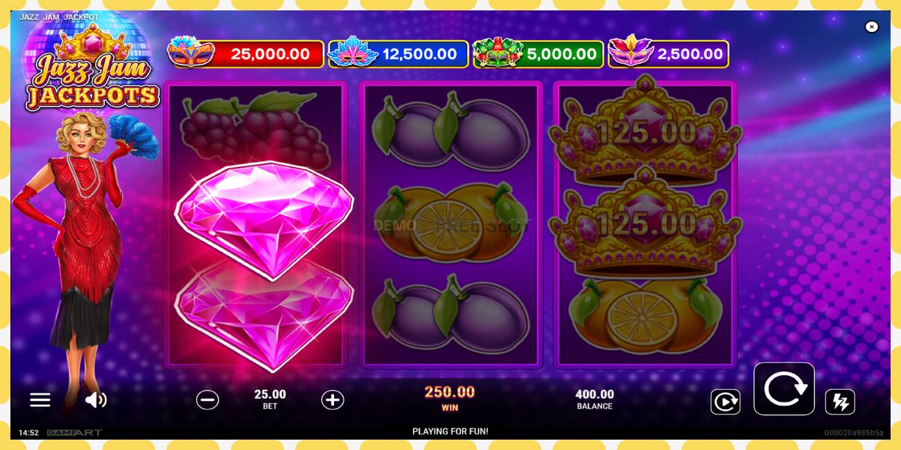 Demo yuvası Jazz Jam Jackpots ücretsiz ve kayıt olmadan, resim - 1