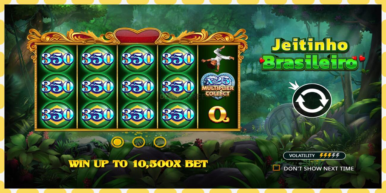 Slot demo Jeitinho Brasileiro gratuit și fără înregistrare, imagine - 1