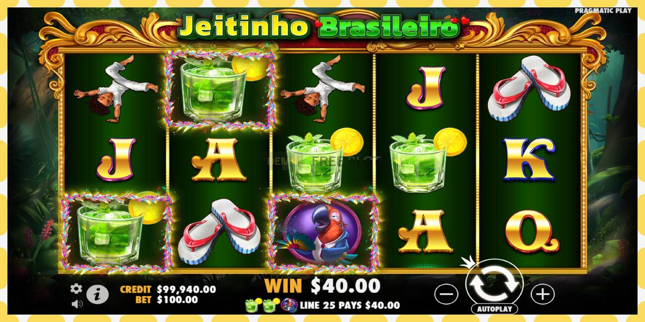 Demo slots Jeitinho Brasileiro bezmaksas un bez reģistrācijas, attēlu - 1