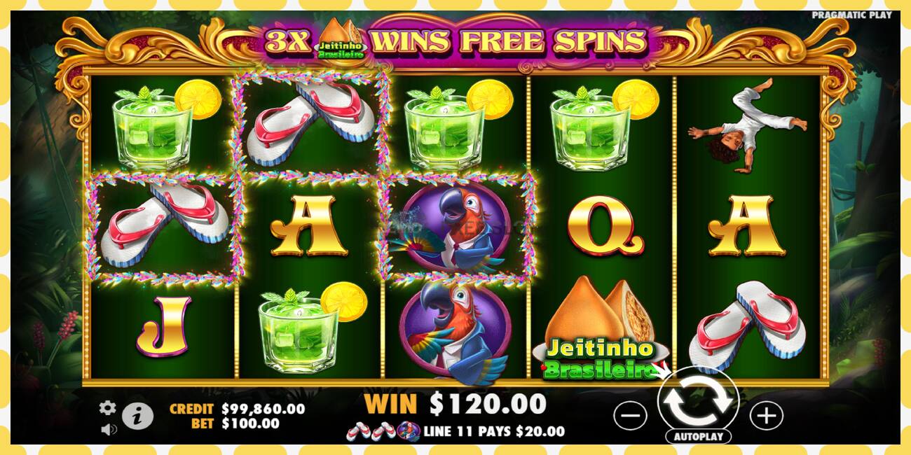 Slot demo Jeitinho Brasileiro percuma dan tanpa pendaftaran, gambar - 1