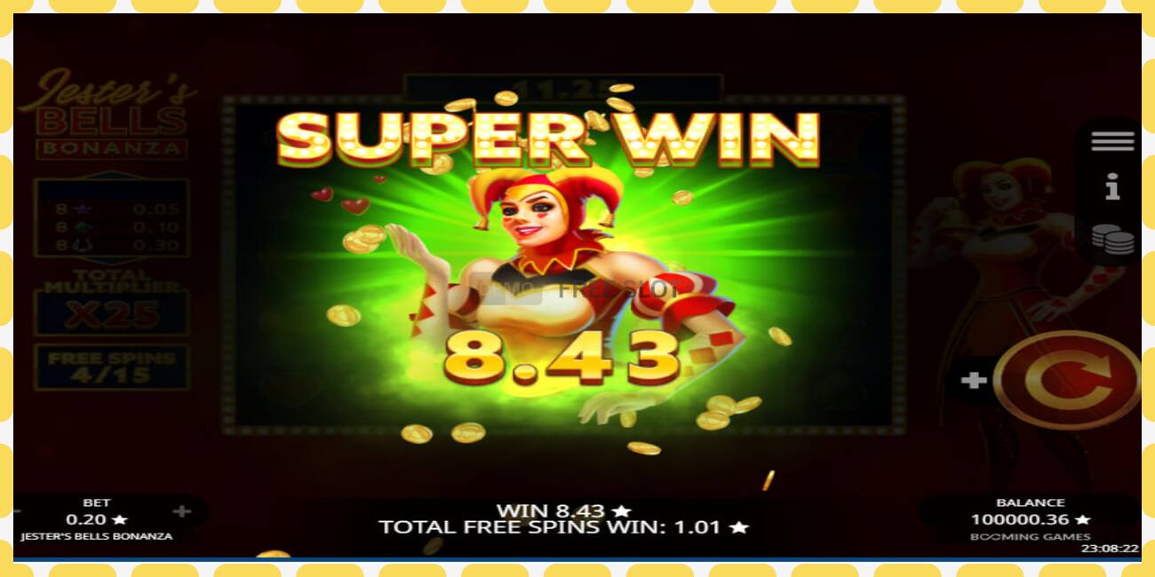 Demo slot Jesters Bells Bonanza free and without registration, picture - 1