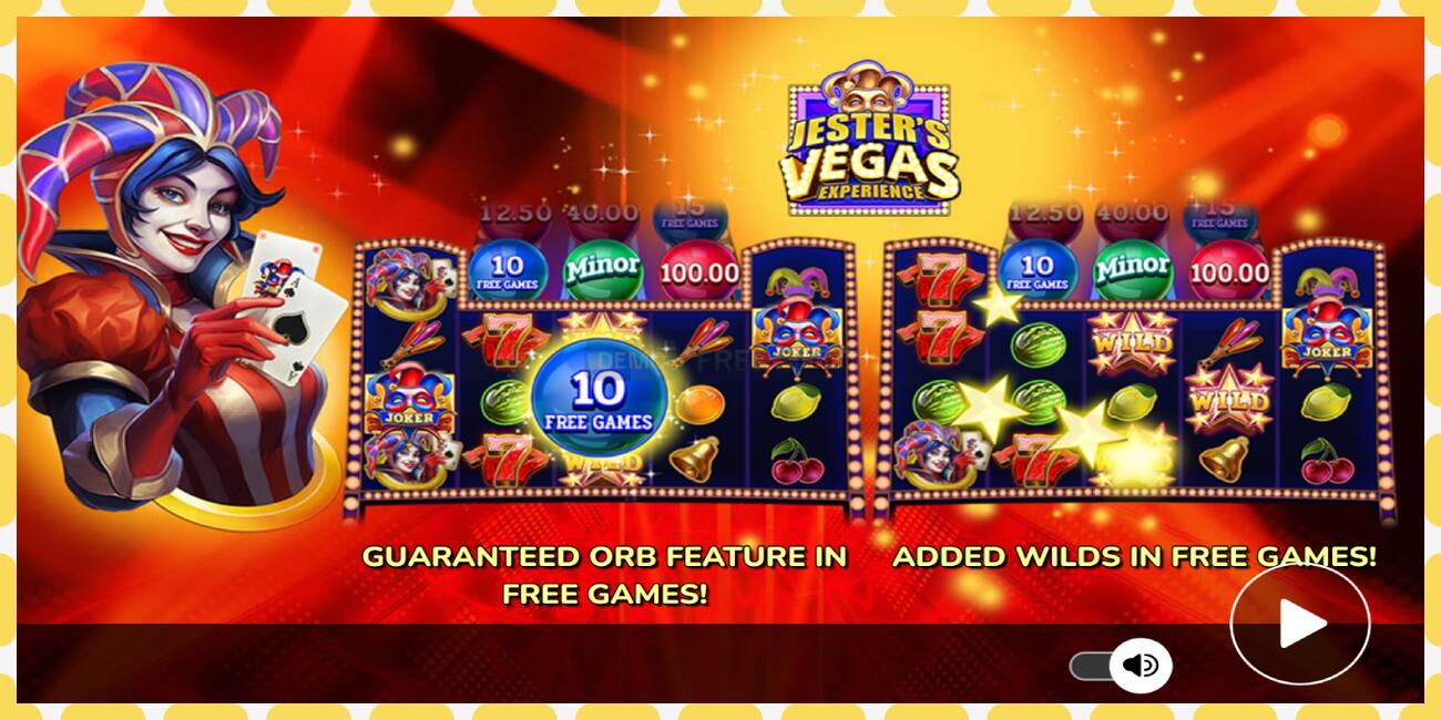 Demo slot Jesters Vegas Experience free and without registration, picture - 1