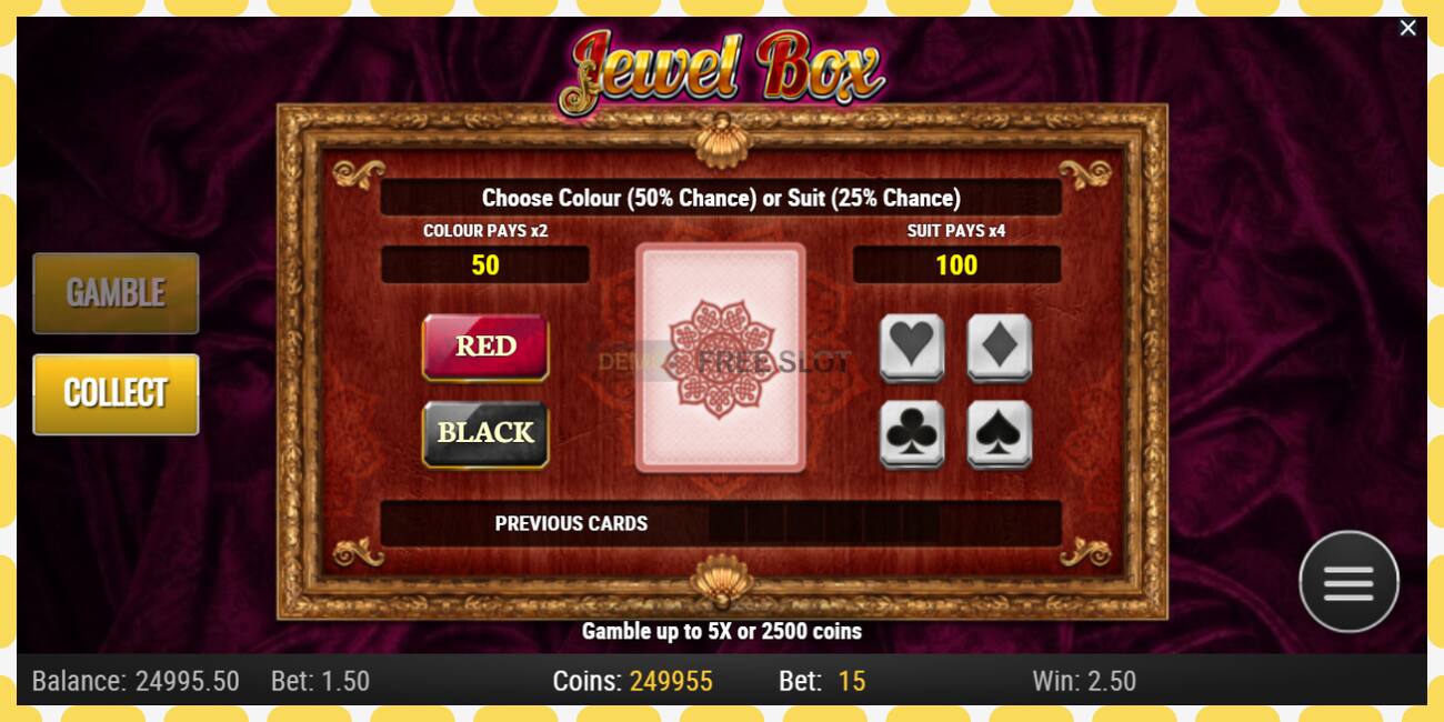 Demo slot Jewel Box free and without registration, picture - 1