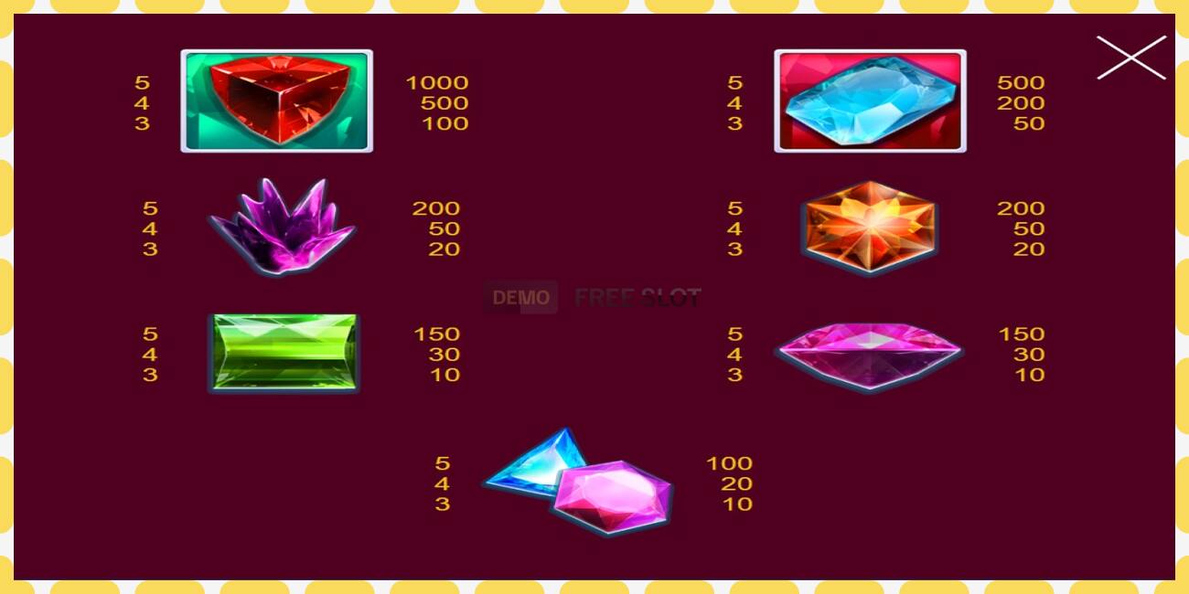 Demo slot Jewels free and without registration, picture - 1