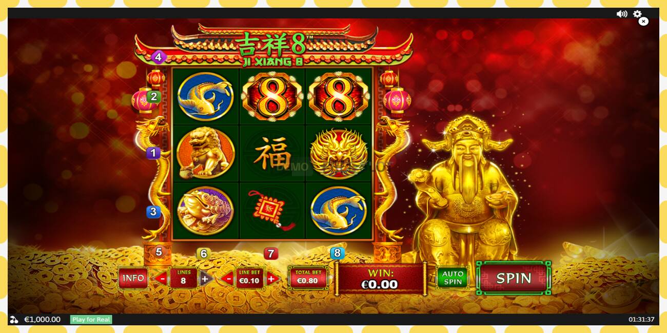 Demo slot Ji Xiang 8 free and without registration, picture - 1