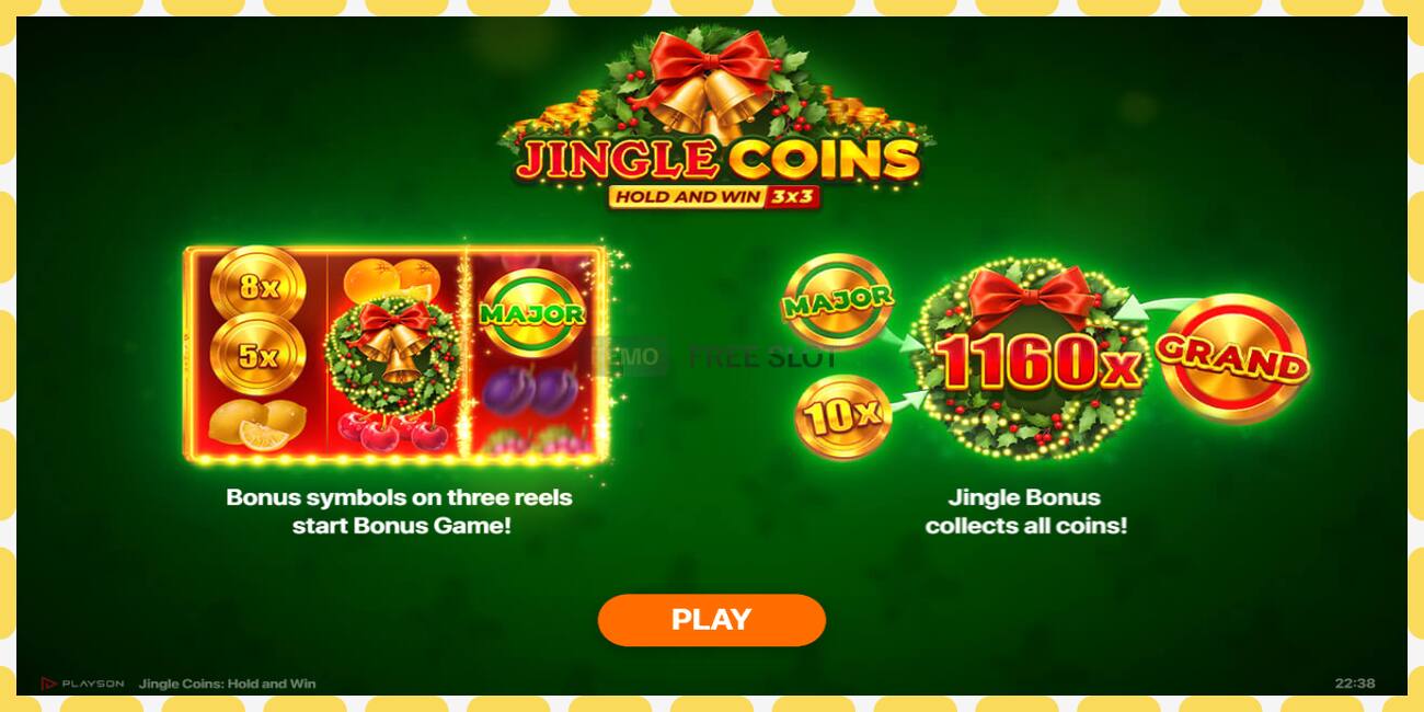 Демо слот Jingle Coins безкоштовно та без реєстрації, малюнок - 1