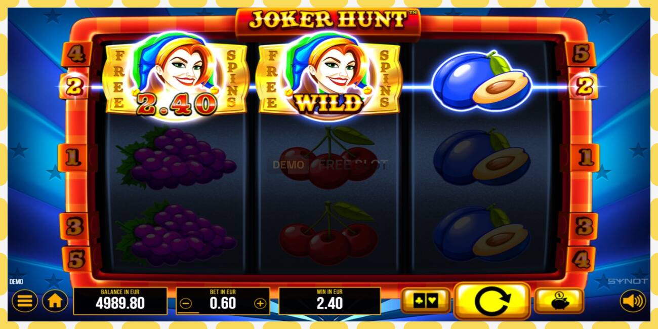 Slot demo Joker Hunt gratuit și fără înregistrare, imagine - 1