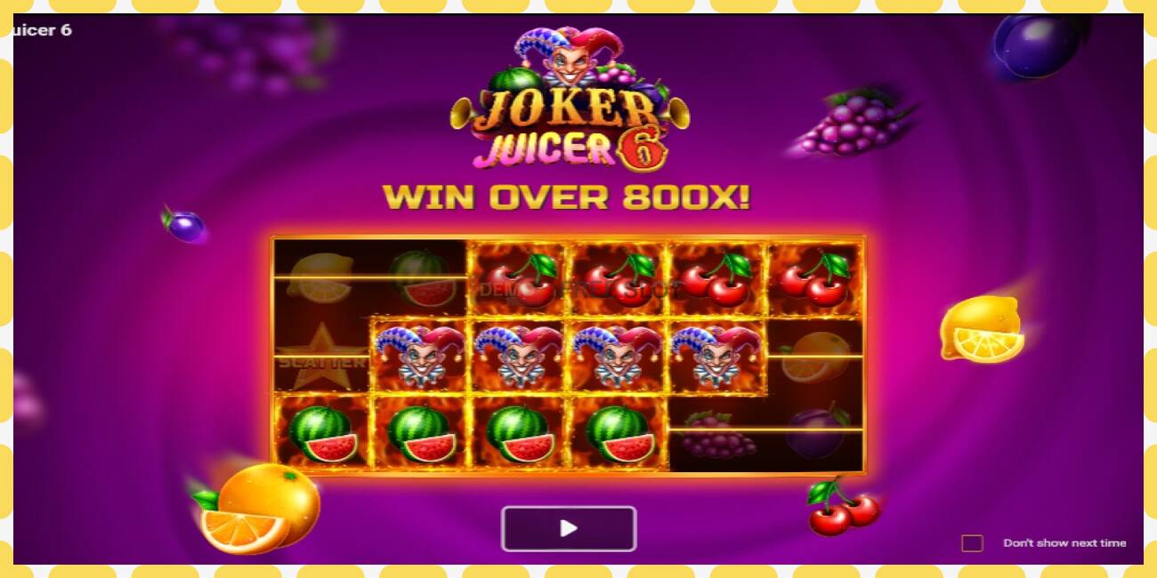 Slot dimostrativo Joker Juicer 6 gratuito e senza registrazione, immagine - 1