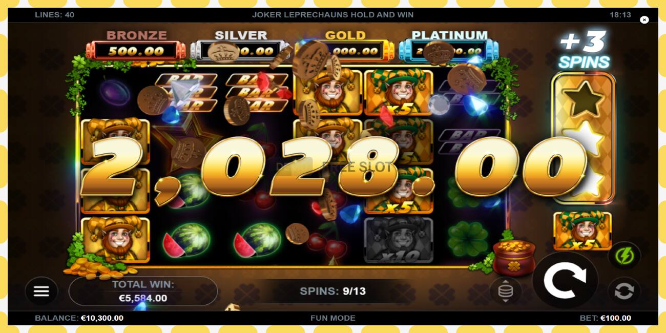 Demo slot Joker Leprechauns Hold and Win නොමිලේ සහ ලියාපදිංචියකින් තොරව, පින්තූරය - 1