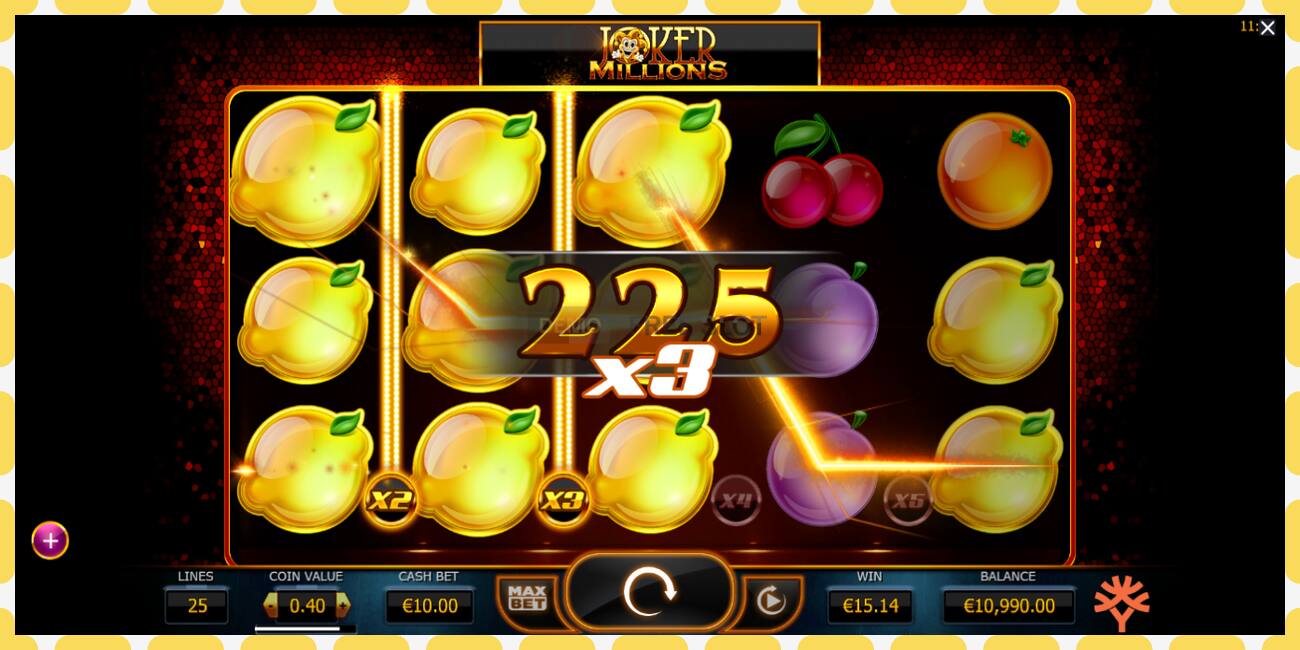 Demo slot Joker Millions free and without registration, picture - 1