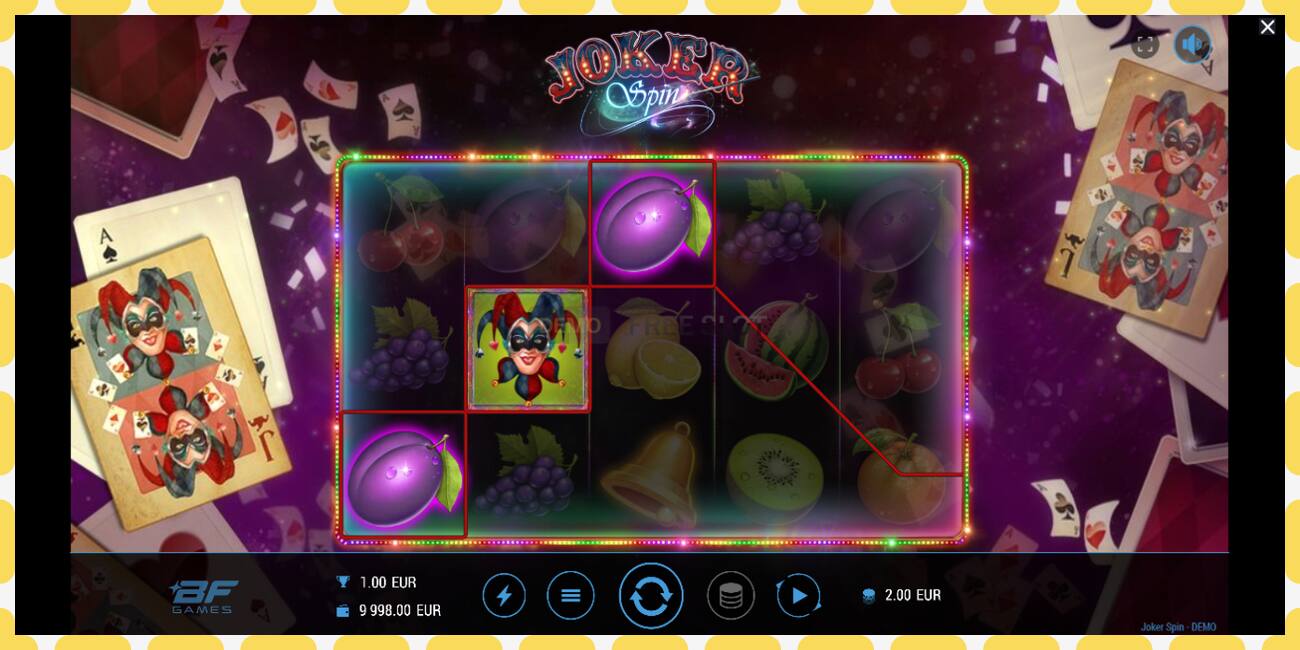 Demo slot Joker Spin free and without registration, picture - 1