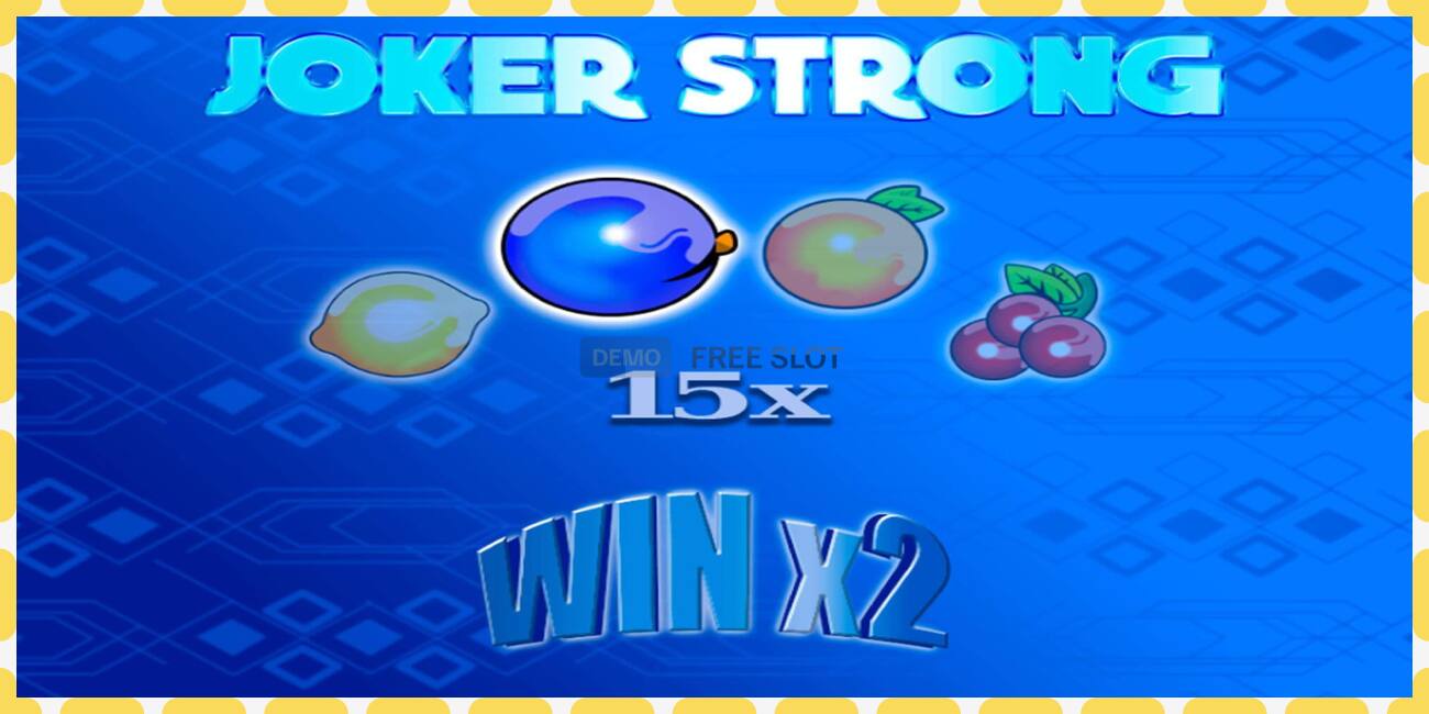 Demo slot Joker Strong free and without registration, picture - 1