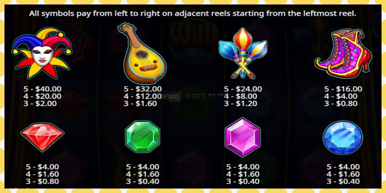 Demo slot Jokers Jewels Dazzle free and without registration, picture - 1