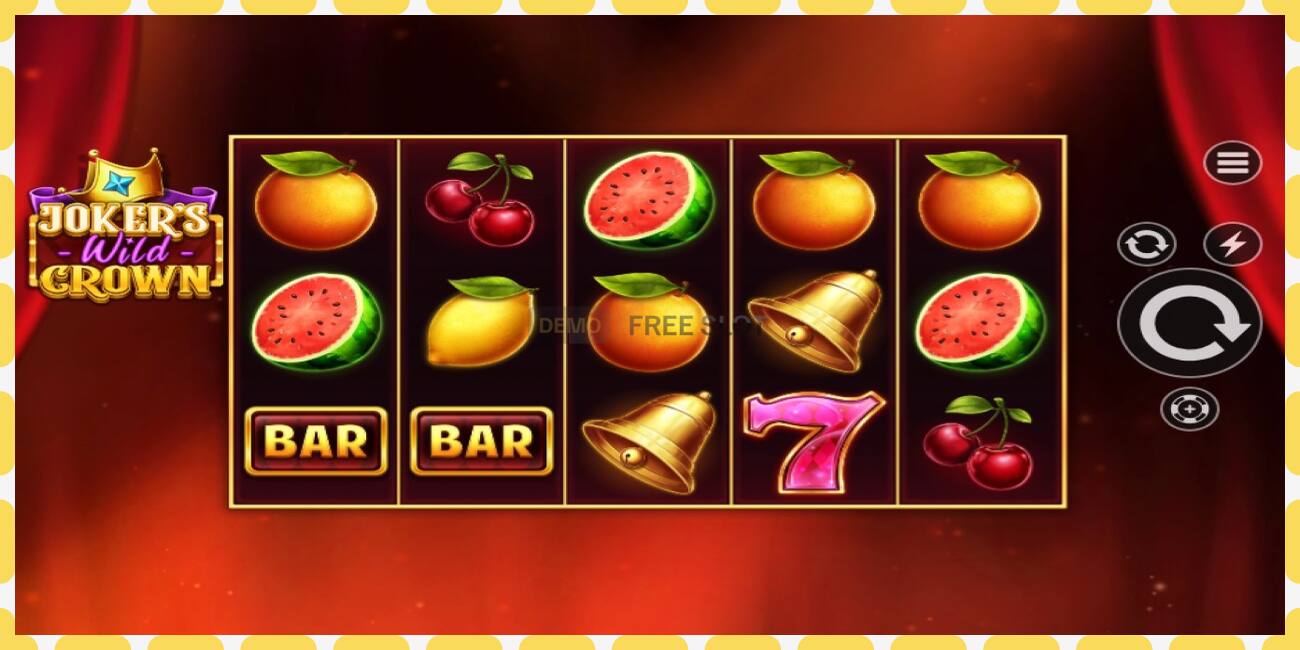 Demo slot Jokers Wild Crown free and without registration, picture - 1