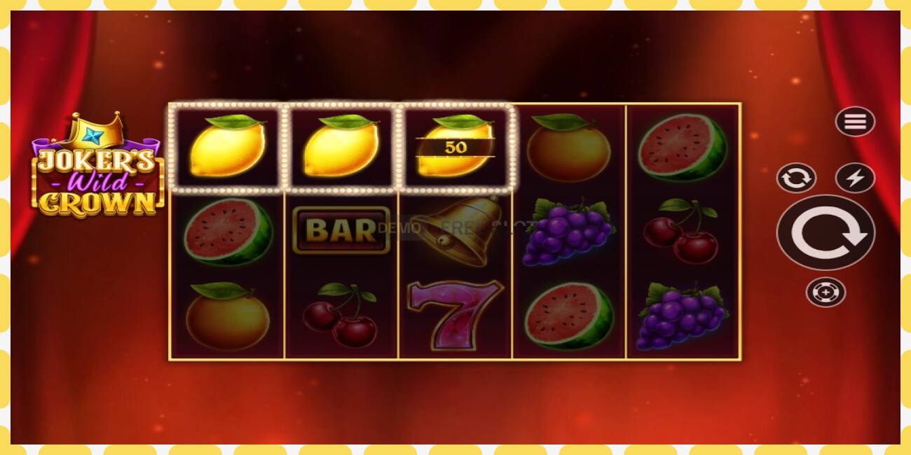 Demo slot Jokers Wild Crown free and without registration, picture - 1