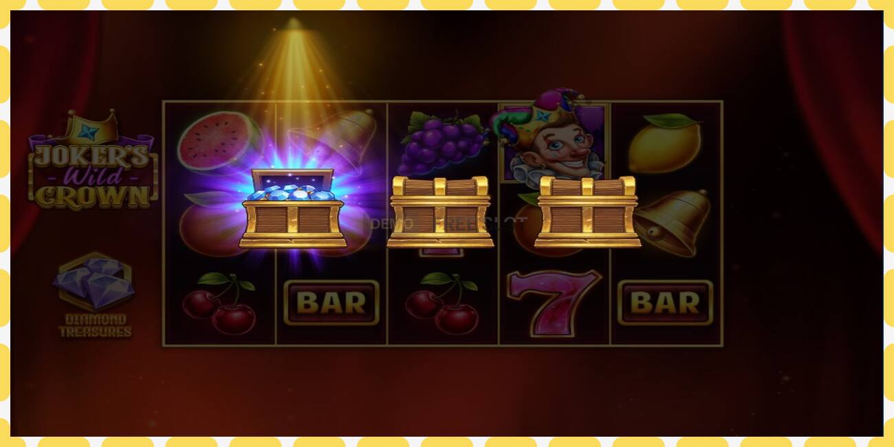 Demo slot Jokers Wild Crown Diamond Treasures free and without registration, picture - 1