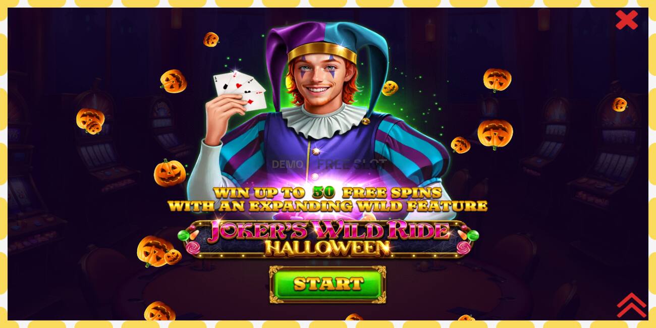 Gniazdo demonstracyjne Jokers Wild Ride Halloween bezpłatnie i bez rejestracji, zdjęcie - 1