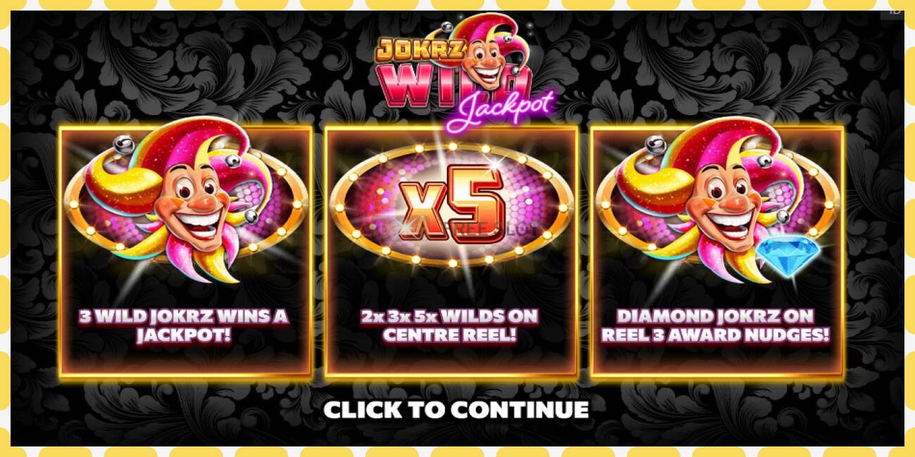 Demo rifa Jokrz Wild Jackpot ókeypis og án skráningar, mynd - 1