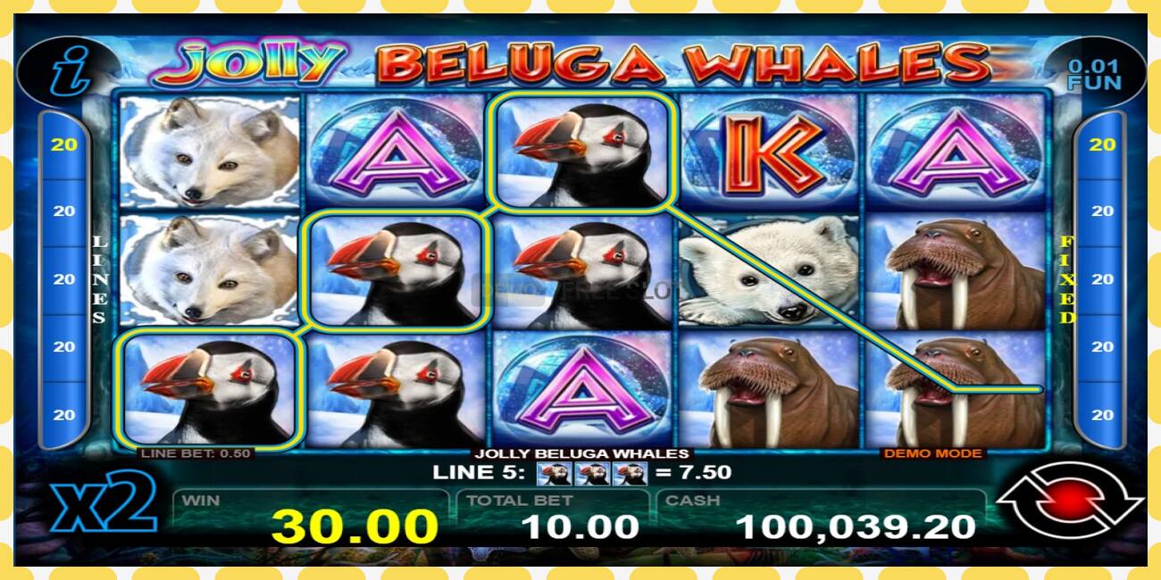 Demo slot Jolly Beluga Whales free and without registration, picture - 1