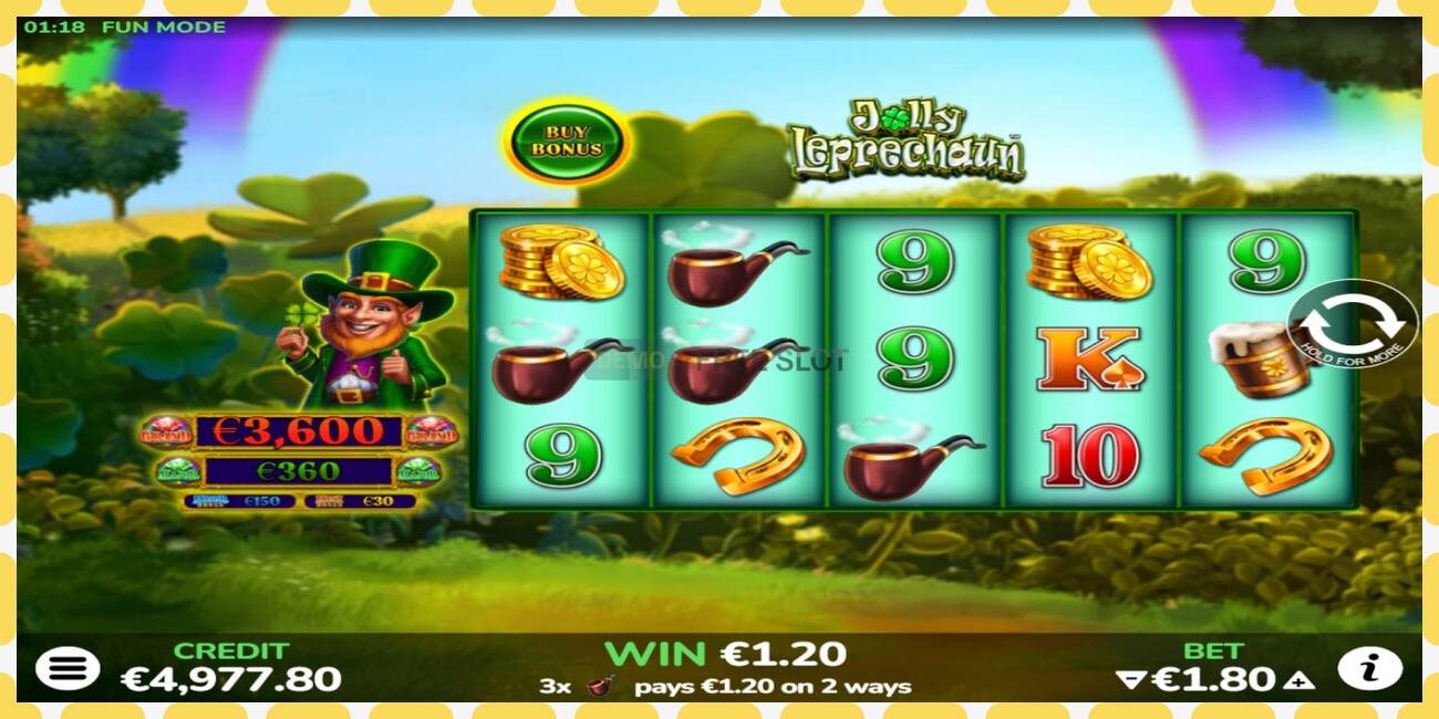 Slot demo Jolly Leprechaun percuma dan tanpa pendaftaran, gambar - 1