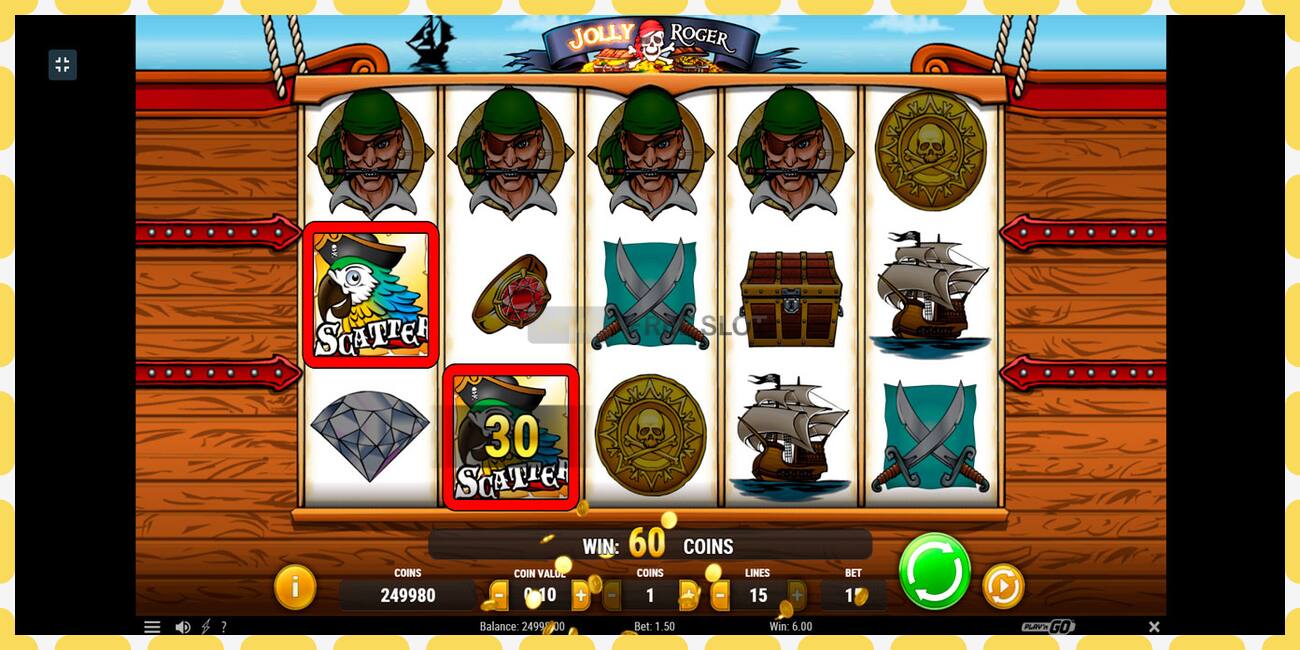 Demo slot Jolly Roger free and without registration, picture - 1