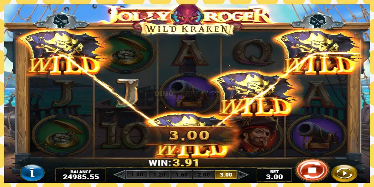 Demo slot Jolly Roger Wild Kraken free and without registration, picture - 1