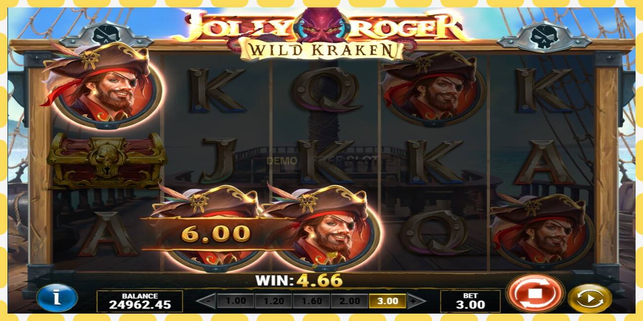 Demo slot Jolly Roger Wild Kraken free and without registration, picture - 1