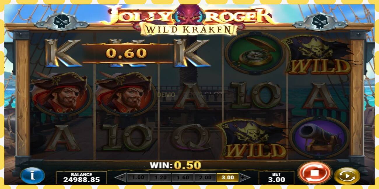 Demo slot Jolly Roger Wild Kraken free and without registration, picture - 1