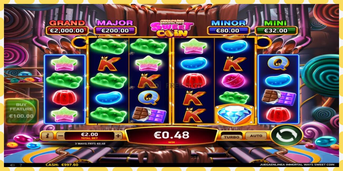 Demo slot JuegaenLinea Immortal Ways Sweet Coin free and without registration, picture - 1